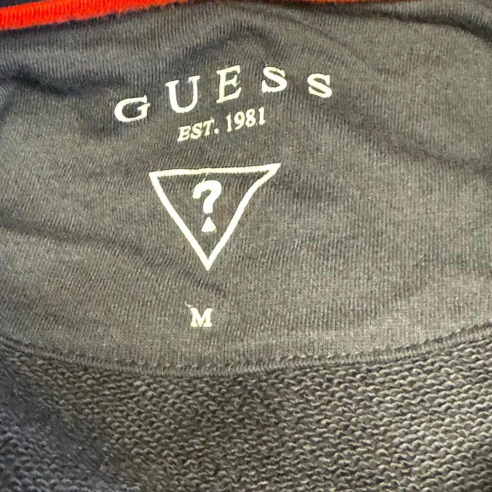 EUC Guess Los Angeles Embroidered Logo sweatshirt SZ M - Picture 4 of 5